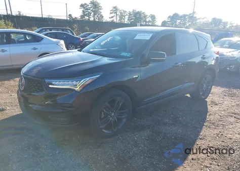 2021 Acura Rdx A-Spec Package z USA, uszkodzony, nr VIN 5J8TC2H60ML040965